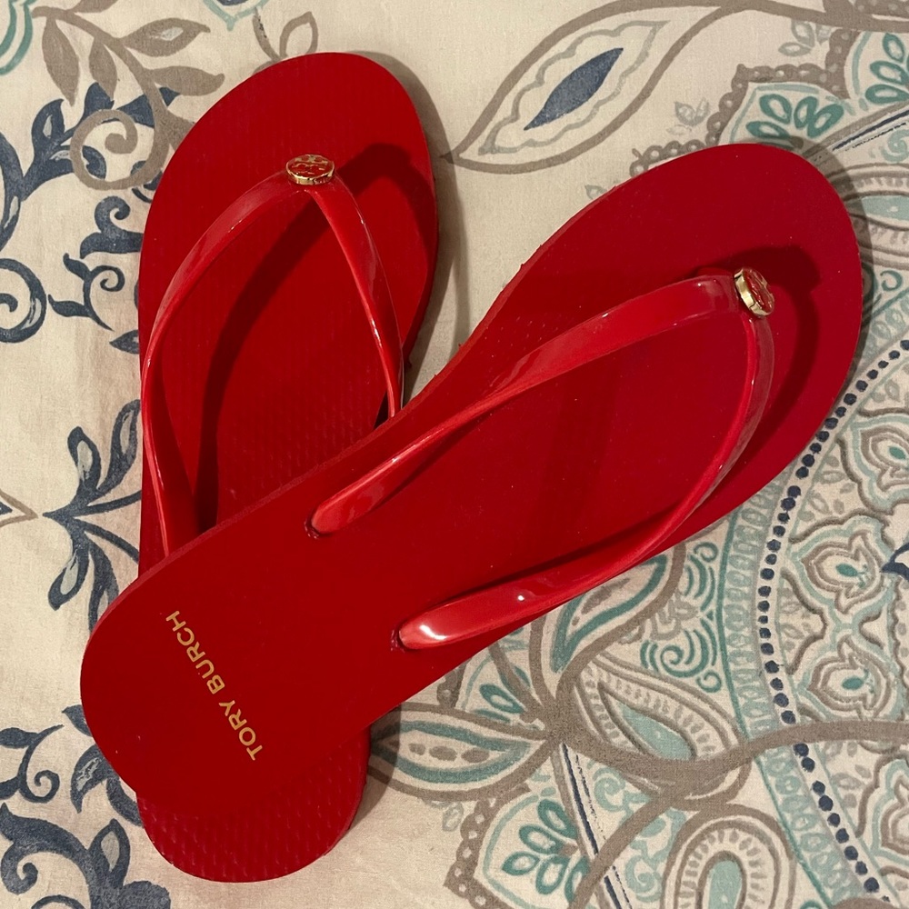 Tort Burch Thin Flip Flops